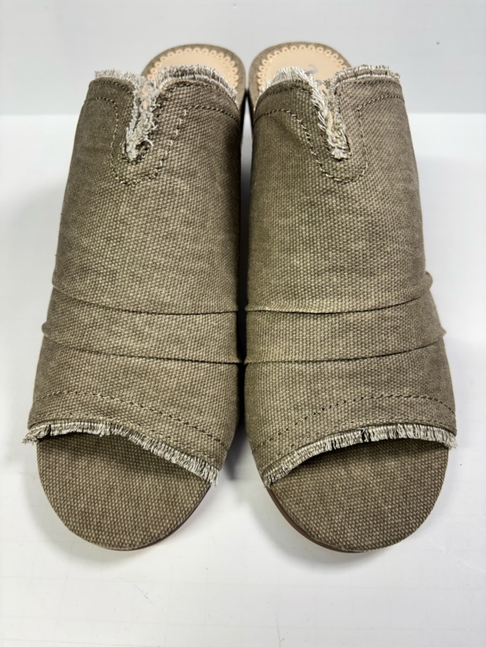✨Very G Bianca Taupe Mules Size 8 - Picture 4 of 11